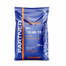 Комплексне добриво NPK 13.40.13+S+MG+ME PARTNER STANDARD - 2,5 кг